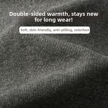 Férfi sportos dzseki poliészter keverékből fleece béléssel, magas állású gallér, hosszú ujjú, kapucni nélküli