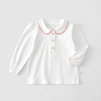 Dječja polo majica, pamuk, unisex, za uzrast 3–8 godina, proljeće, jesen i zima