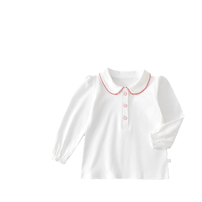 Dječja polo majica, pamuk, unisex, za uzrast 3–8 godina, proljeće, jesen i zima