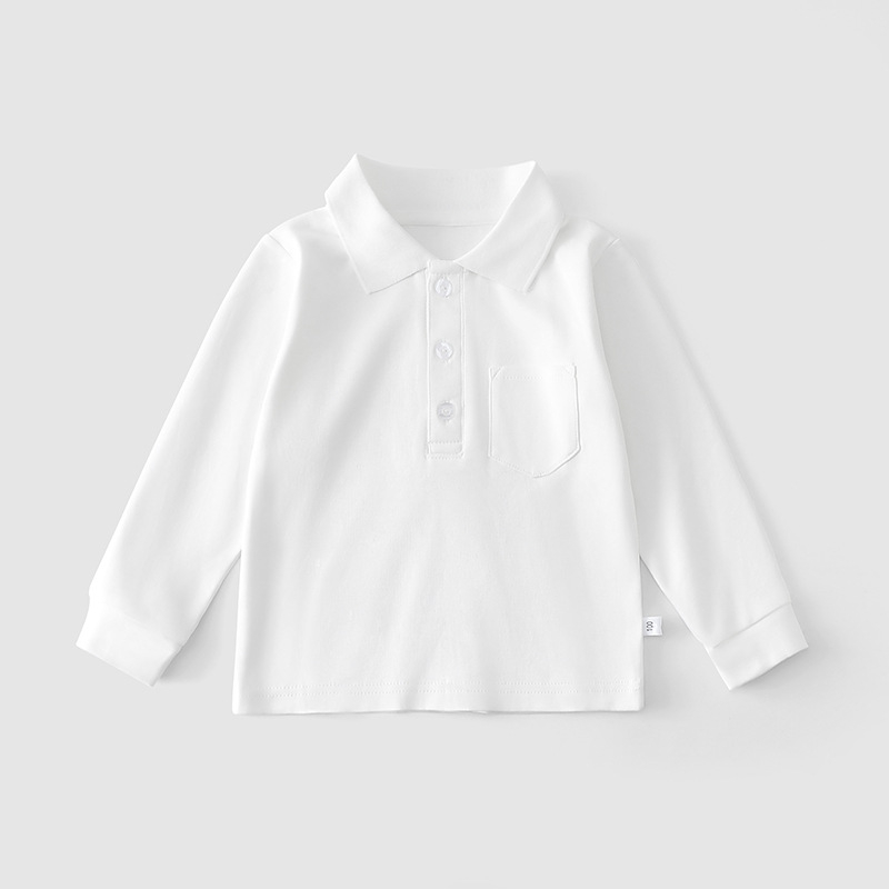 Dječja polo majica, pamuk, unisex, za uzrast 3–8 godina, proljeće, jesen i zima