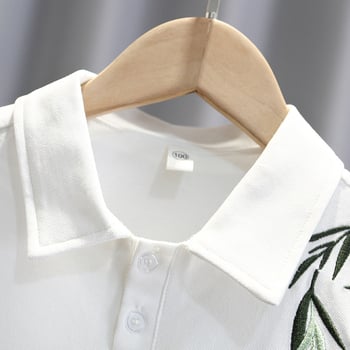 Dječja polo majica za dječake – pamuk, bambusova vezenja, ljetni ležerni stil