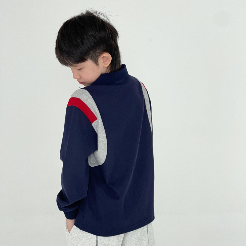 Polo majica CTX, Beaded tkanina, porijeklo Zhejiang, proljeće 2025, za djecu 3–8 godina, unisex
