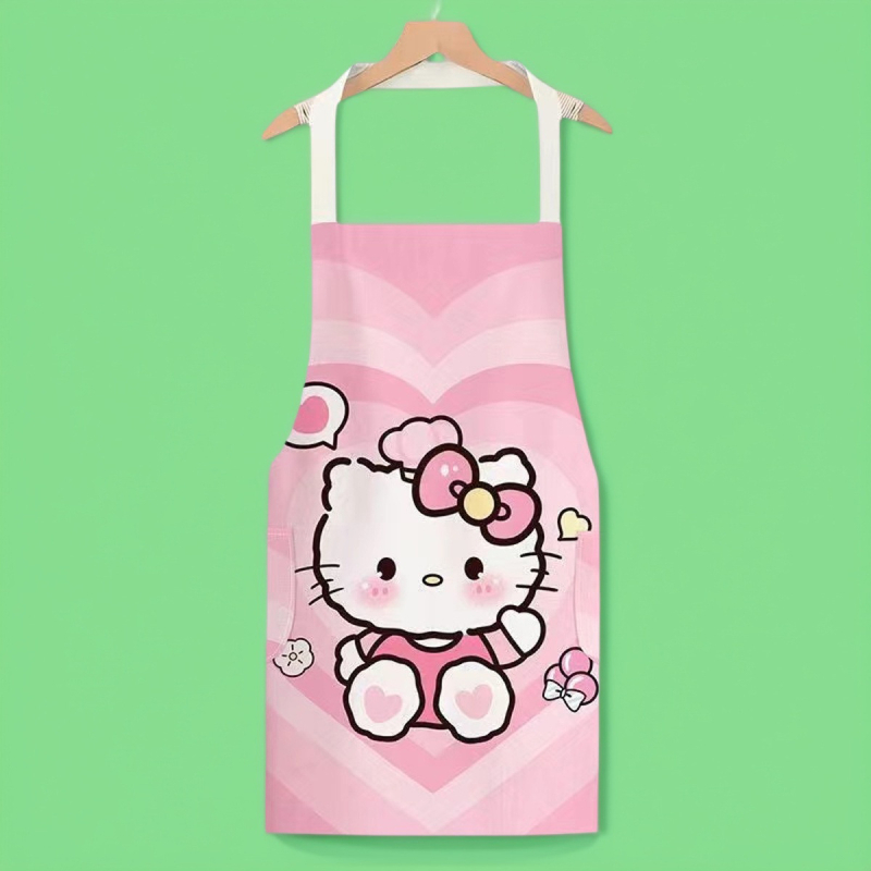 Hello Kitty șorț fără mâneci – impermeabil, țesătură compozită, pentru adulți