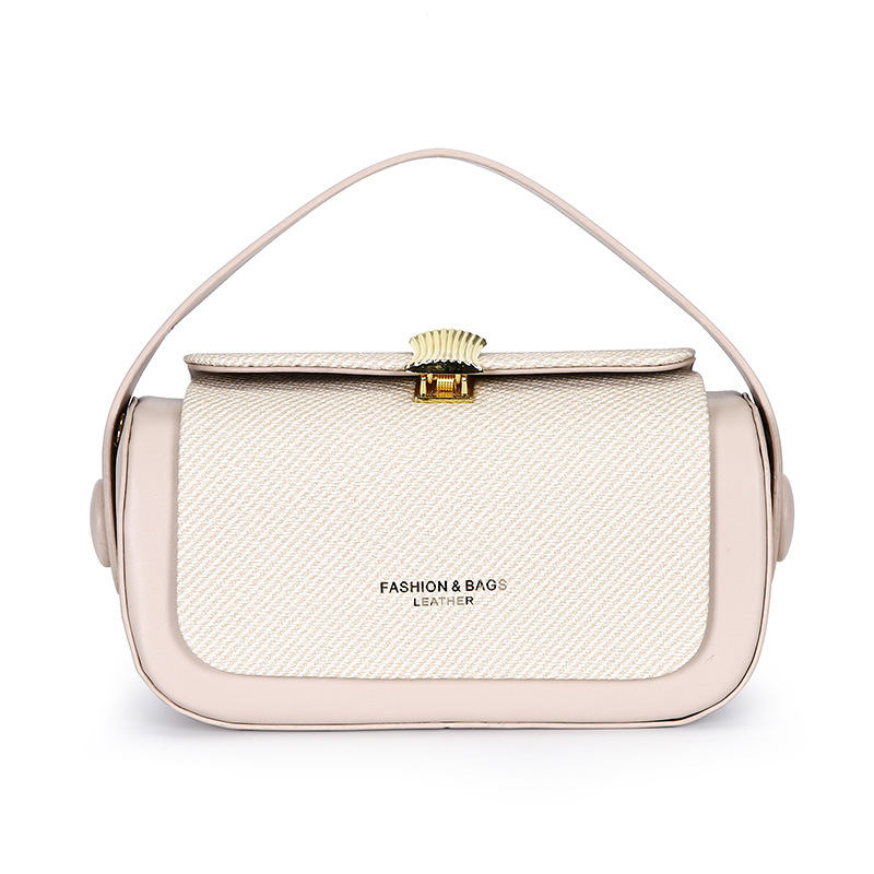 Satchel Box torba – PU materijal, Shell stil, horizontalni kvadratni oblik, zatvaranje poklopcem, poliester podstava
