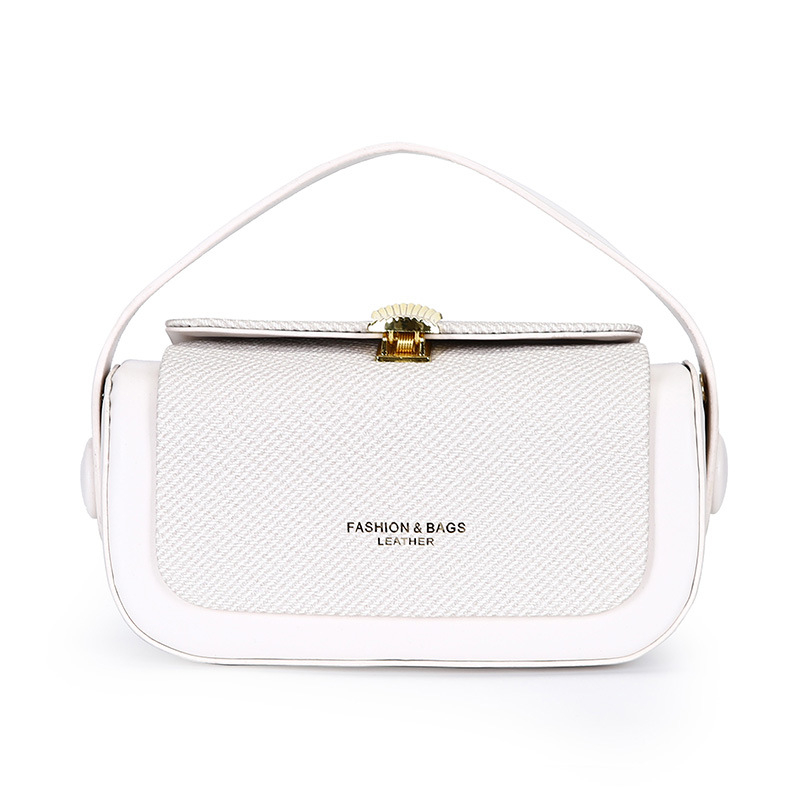 Satchel Box torba – PU materijal, Shell stil, horizontalni kvadratni oblik, zatvaranje poklopcem, poliester podstava