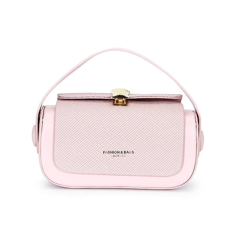 Satchel Box torba – PU materijal, Shell stil, horizontalni kvadratni oblik, zatvaranje poklopcem, poliester podstava