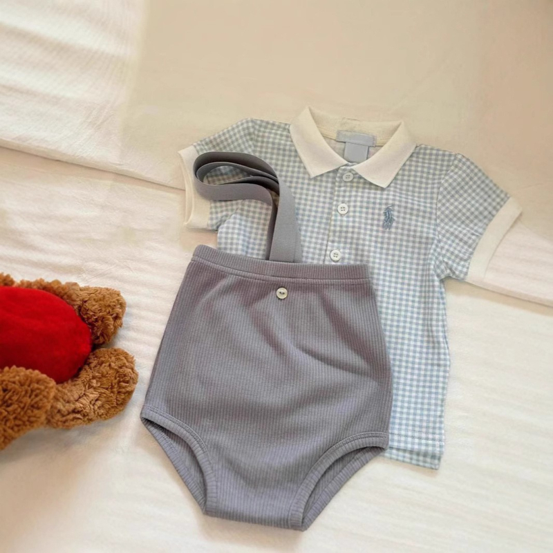 Dječje polo majice, mrežasti uzorak, 100% materijal, uzrast 1–3 godine, Ljeto 2025