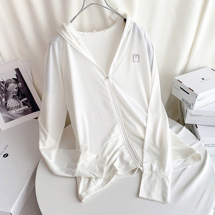 Jakna za zaštitu od sunca UPF50+ s Ice Silk, na zip, dugi rukavi, tanka, ljeto 2025