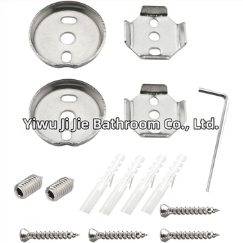 ACEMAX ανοξείδωτο ατσάλι 15 τεμάχια σετ αξεσουάρ για ράγα πετσέτας μπάνιου με βάση και εξαρτήματα εγκατάστασης