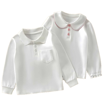 Unisex dječja polo majica, 100% pamuk, proljeće-jesen, vez, za djecu iznad 8 godina