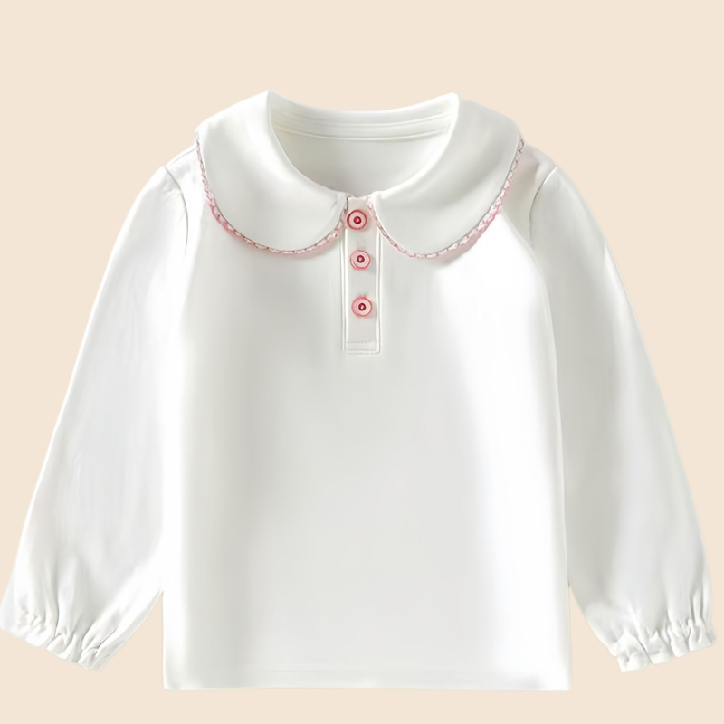 Unisex dječja polo majica, 100% pamuk, proljeće-jesen, vez, za djecu iznad 8 godina