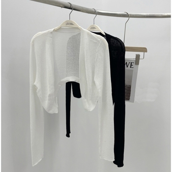Cardigan de protecție solară pentru femei, mâneci lungi, tricot elastic, amestec bumbac-poliester, lungime 50–65 cm, UPF30+