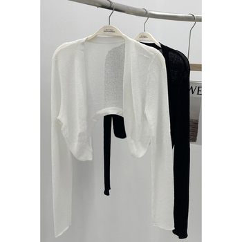 Cardigan de protecție solară pentru femei, mâneci lungi, tricot elastic, amestec bumbac-poliester, lungime 50–65 cm, UPF30+