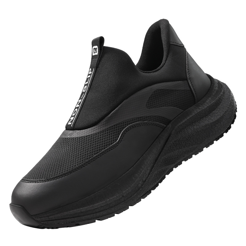 Pantofi anti-alunecare pentru bucătari, ușori și comozi, ușor de purtat și de dat jos, gleznă joasă, vârf rotund