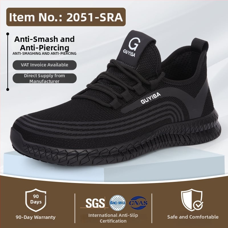 Pantofi anti-alunecare pentru bucătari, ușori și comozi, ușor de purtat și de dat jos, gleznă joasă, vârf rotund