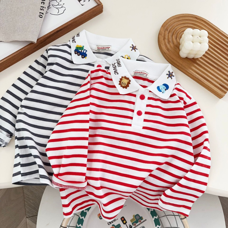 Unisex pamučna polo majica za djecu, 81–95% pamuka, uzrast 3–8 godina, proljeće 2026