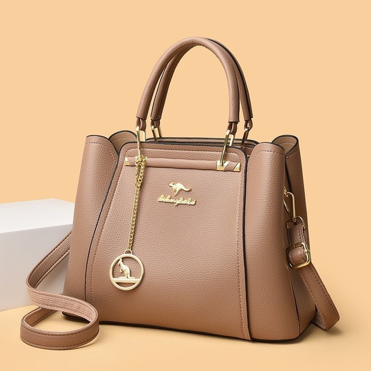 Damska torba preko ramena – crossbody stil, horizontalan kvadratni oblik, PU koža, poliester podstava, zatvarač, unutarnji džepovi: džep sa zipom, džep za telefon, ID džep, jesen 2025