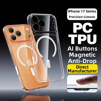 Kućište za iPhone 17 Pro Max – akril, magnetsko pričvršćivanje, disipacija topline, otporno na padove