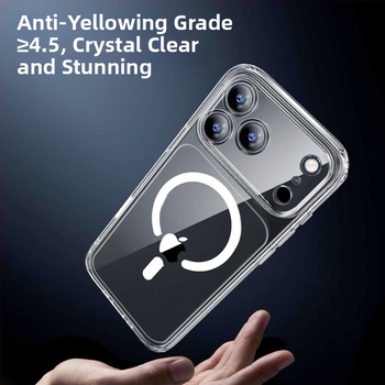 Kućište za iPhone 17 Pro Max – akril, magnetsko pričvršćivanje, disipacija topline, otporno na padove