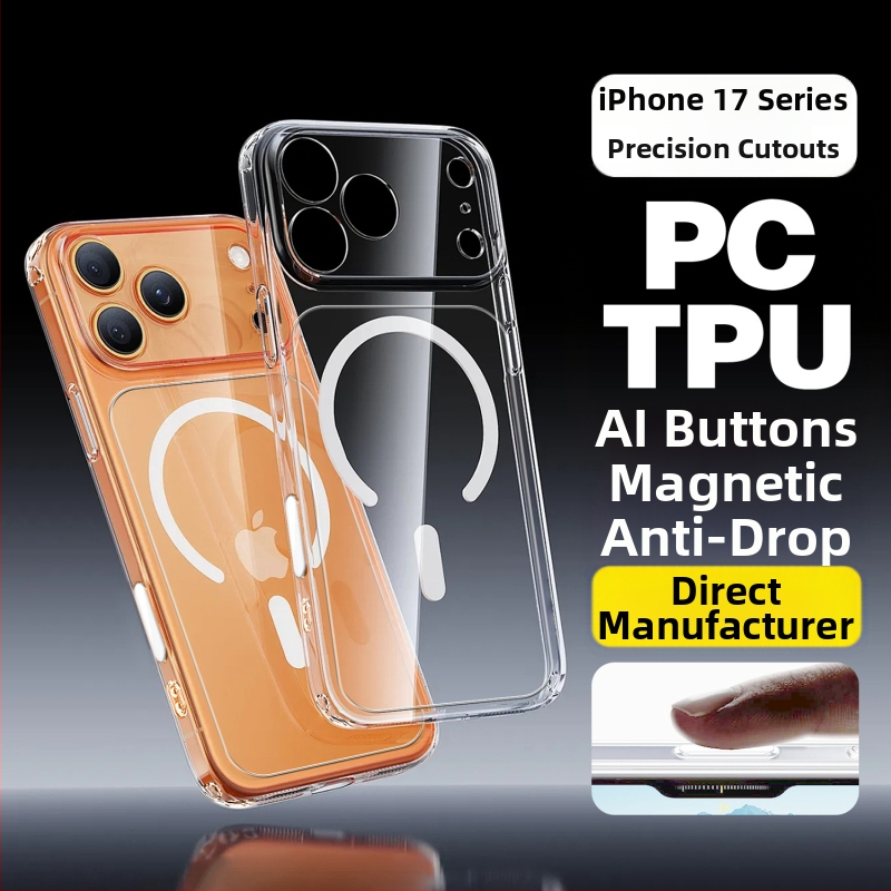 Kućište za iPhone 17 Pro Max – akril, magnetsko pričvršćivanje, disipacija topline, otporno na padove