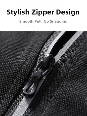 Мъжки спортен комплект с качулка и дълъг ръкав – casual полиестер