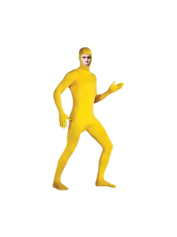 Ninja nevidljivi kostim za Halloween – unisex, Milk Silk tkivo, jesen 2024, marka Xin, za scenske nastupe