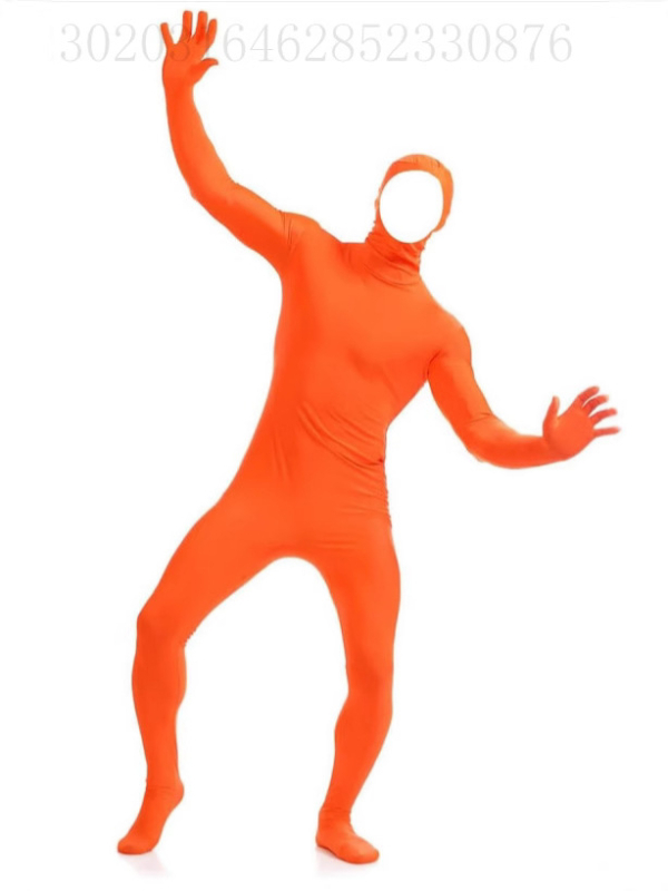 Ninja nevidljivi kostim za Halloween – unisex, Milk Silk tkivo, jesen 2024, marka Xin, za scenske nastupe