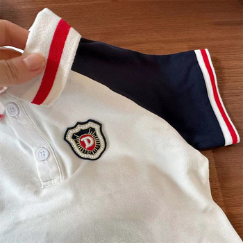 Pamučna polo majica, unisex, za uzrast 1–3 godina, Ljeto 2024