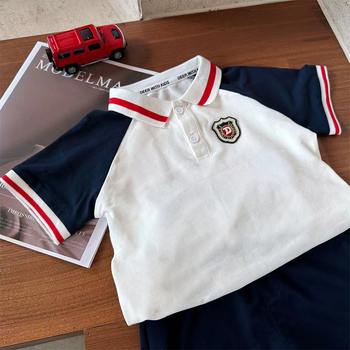 Pamučna polo majica, unisex, za uzrast 1–3 godina, Ljeto 2024