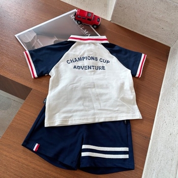 Pamučna polo majica, unisex, za uzrast 1–3 godina, Ljeto 2024