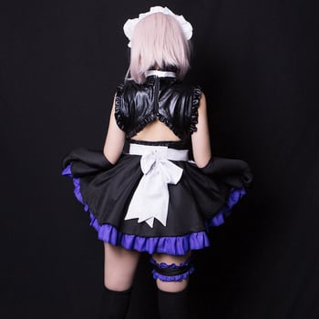 Cosplay kostim za služavku Mash Kyrielight iz Fate/Grand Order – jednodelni kostim za pozornicu, materijal: smjesa sintetičkih vlakana, proljeće 2022, za žene