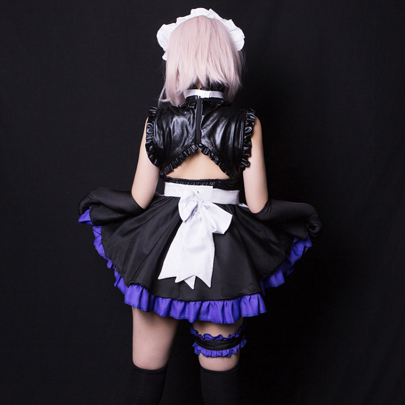 Cosplay kostim za služavku Mash Kyrielight iz Fate/Grand Order – jednodelni kostim za pozornicu, materijal: smjesa sintetičkih vlakana, proljeće 2022, za žene