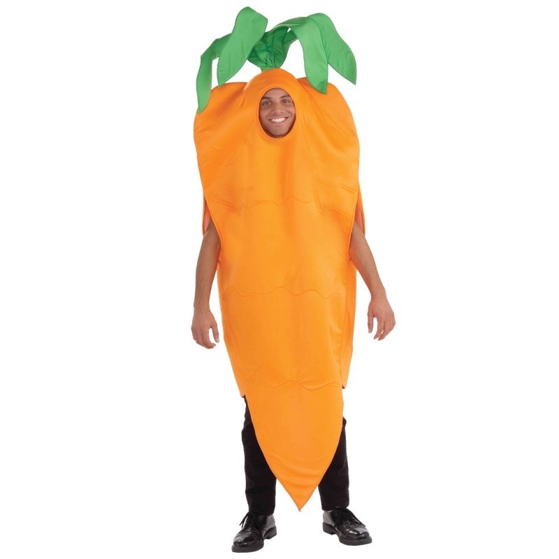 Halloween kostim mrkva, jumpsuit za odrasle, cosplay u anime stilu (Brand: happyjo; Prigode: igre/Anime uloge; Spol: unisex; Materijal: smjesa kemijskih vlakana; Glavni sastav tkanine: 70% i 80%; Podstava: 60%; Proljeće 2023)