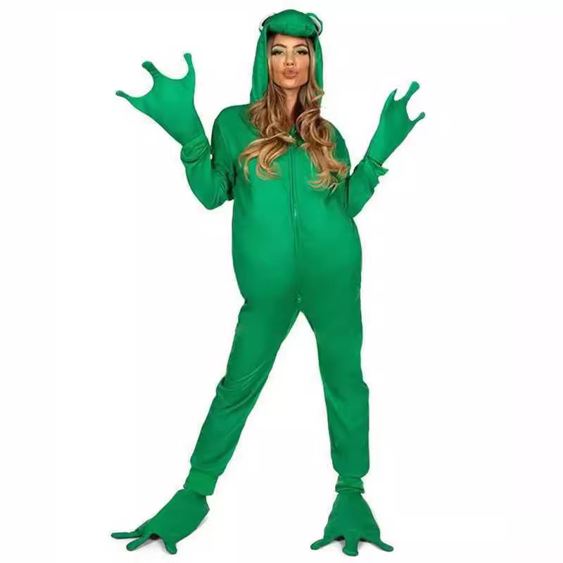 Novi Halloween kostim žaba cosplay za odrasle – jednodijelni kostim