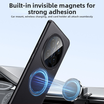 Magnetický kožený obal pre radu Glory Magic7 – PU+TPU, ochrana objektívu z akrylu, odolný voči nárazom, proti otlačkom prstov, ochrana proti pádu