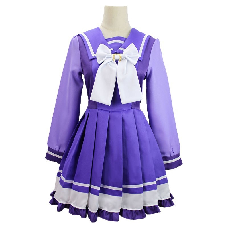 Mejiro McQueen cosplay uniforma za žene – zimska školska uniforma Trayson Academy, anime kostim