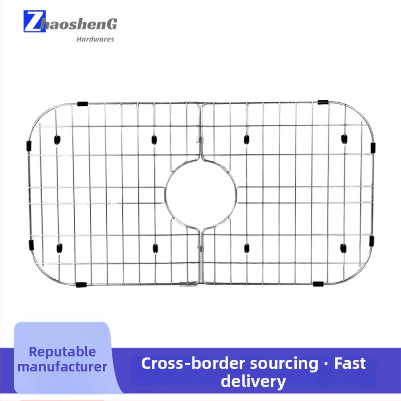 Zhaosheng suport din oțel inoxidabil 304 pentru chiuvetă, pliabil, model SG-1022-HH, greutate netă 970 g