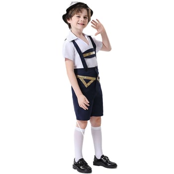 Muški bavarski kostim za ulogu, Oktoberfest, etnički ples, poliester, sadržaj poliester 70–80%, za osobe mlađe od 17 godina, jesen 2023