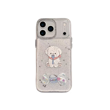 Etui za iPhone, karikatura slatko stil, TPU materijal, elektroplatirano premazivanje, otpornost na pad, kompatibilno s linijom iPhone 11–16