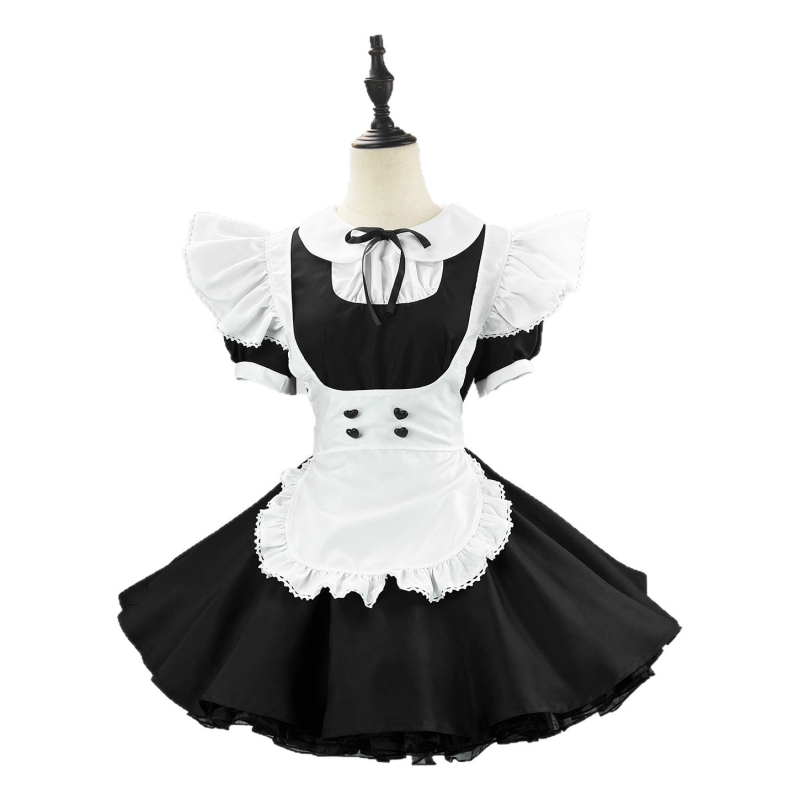 Maid cosplay kostim, unisex, poliester, 95%+ poliester sadržaj, ljeto 2025 kolekcija