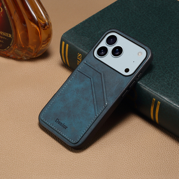 Kućište za iPhone - 2-u-1 retro stil, ručno izrađeno od umjetne kože, otpornost na udarce, protiv pada i otisaka prstiju; kompatibilno s iPhone 17, 16 Pro, 16 Plus, 17 Pro, 17 Pro Max, 17 Air