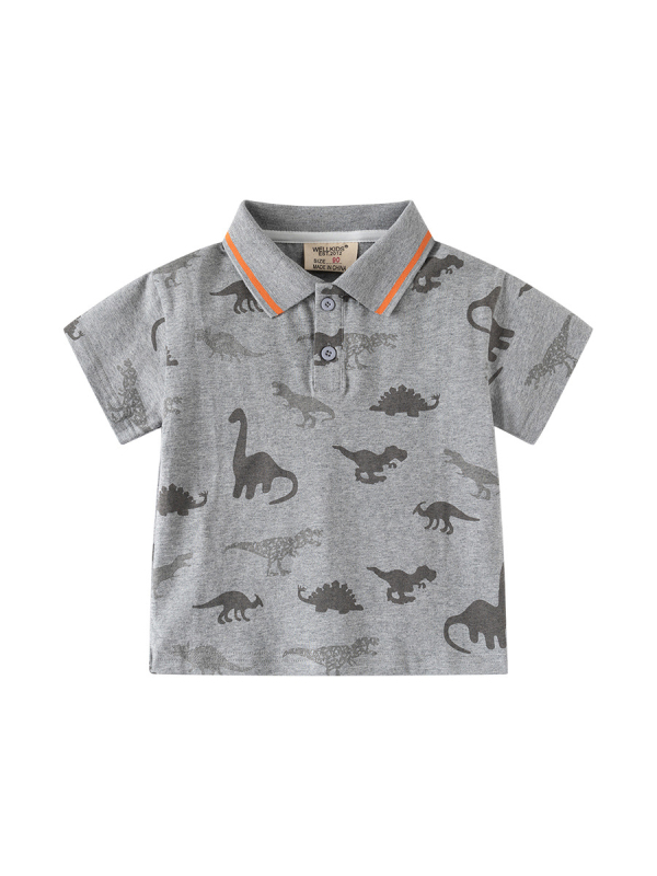 Dječja polo majica, crtani otisak, 100% pamuk, brend wellkids, ljeto 2025