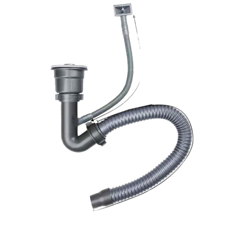 Weigrids Set odvoda za kuhinjski sudoper - Plastika, Model 205, Moderan minimalistički stil
