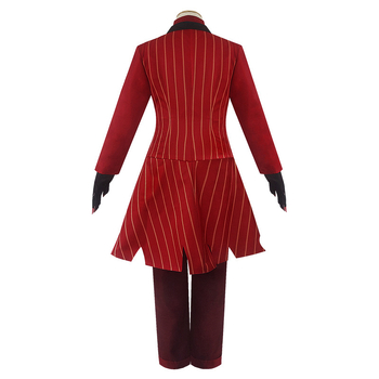 Cosplay kostim - unisex Alastor demon anchorwoman outfit, inspiriran anime Hell Inn's, mekan poliester-laneni materijal, Halloween cosplay za igranje u animaciji, izlazi u jesen 2022.