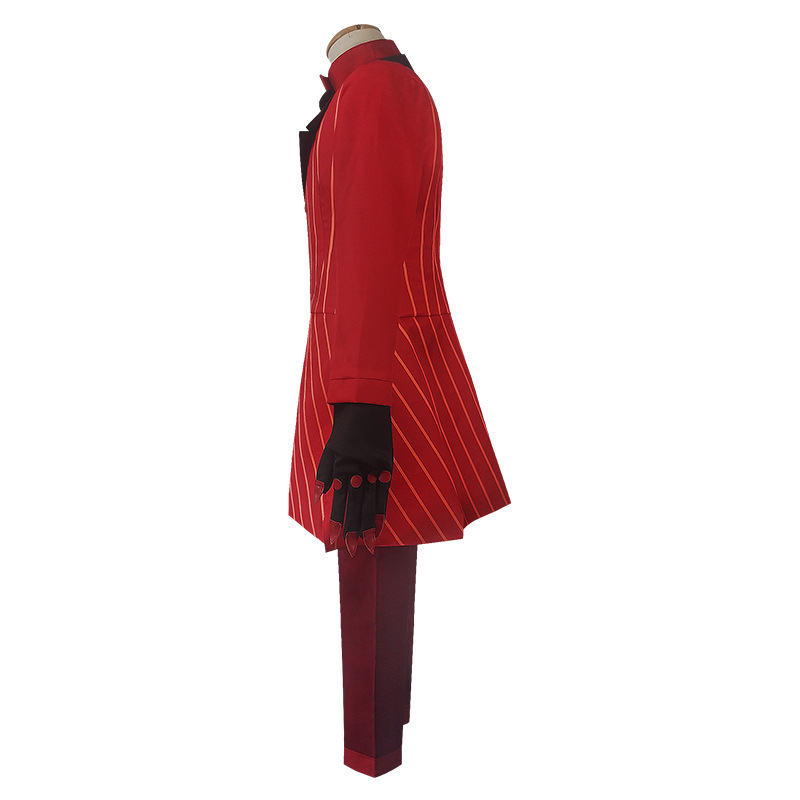 Cosplay kostim - unisex Alastor demon anchorwoman outfit, inspiriran anime Hell Inn's, mekan poliester-laneni materijal, Halloween cosplay za igranje u animaciji, izlazi u jesen 2022.