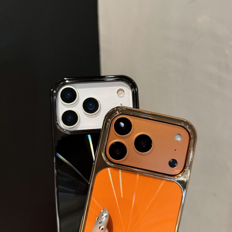 Električno elektroplatinirano Aurora zaštitno kućište za iPhone 12–17 Pro i Pro Max, potpuno prekrivanje, otporno na pad