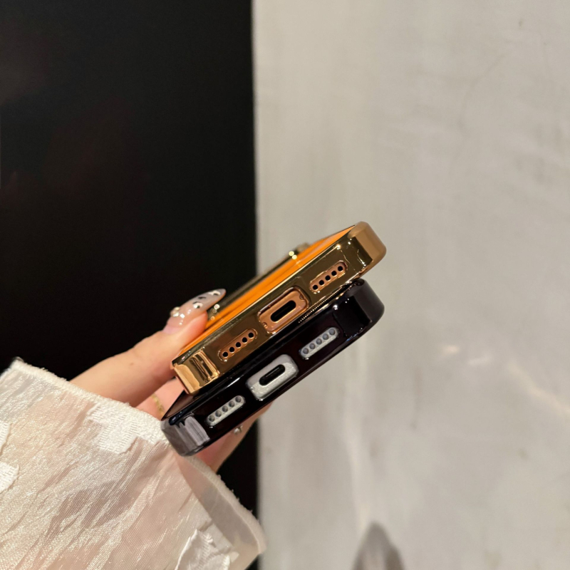 Električno elektroplatinirano Aurora zaštitno kućište za iPhone 12–17 Pro i Pro Max, potpuno prekrivanje, otporno na pad
