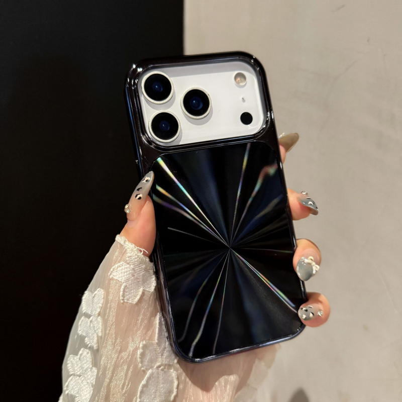 Električno elektroplatinirano Aurora zaštitno kućište za iPhone 12–17 Pro i Pro Max, potpuno prekrivanje, otporno na pad