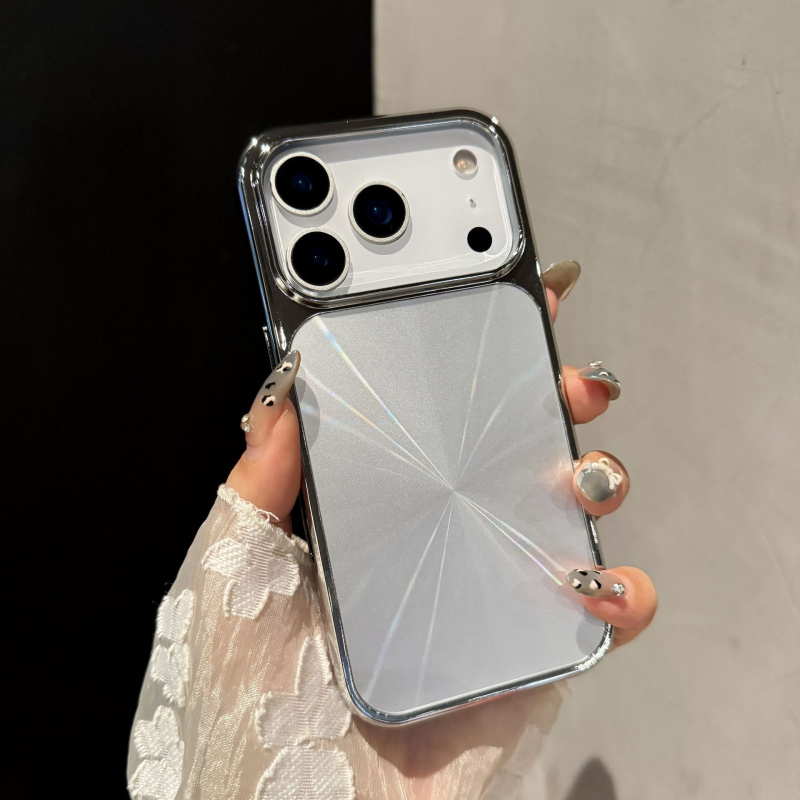 Električno elektroplatinirano Aurora zaštitno kućište za iPhone 12–17 Pro i Pro Max, potpuno prekrivanje, otporno na pad