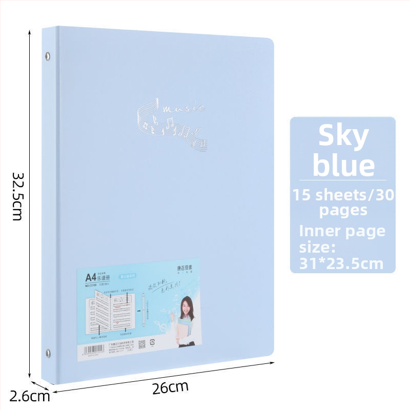 Kangbai C3100 PP O-clamp kottaoldalakhoz A4 méretben